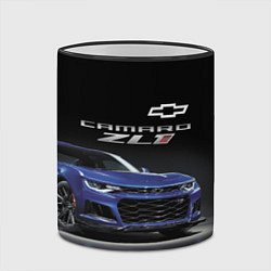 Кружка 3D Chevrolet Camaro ZL1 Motorsport, цвет: 3D-черный кант — фото 2