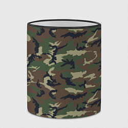 Кружка 3D Камуфляж: классика, цвет: 3D-черный кант — фото 2