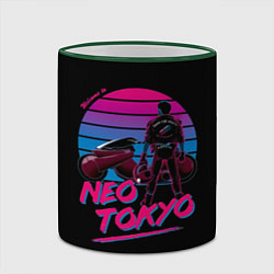 Кружка 3D Welkome to NEO TOKYO Akira, цвет: 3D-зеленый кант — фото 2