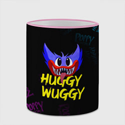 Кружка 3D HUGGY WUGGY PATTERN, цвет: 3D-розовый кант — фото 2