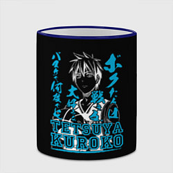 Кружка 3D Тецуя Куроко Tetsuya Kuroko, цвет: 3D-синий кант — фото 2