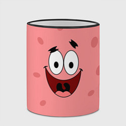 Кружка 3D Патрик пара, цвет: 3D-черный кант — фото 2