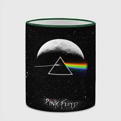 Кружка 3D PINK FLOYD LOGO ПИНК ФЛОЙД ЗВЕЗДЫ, цвет: 3D-зеленый кант — фото 2