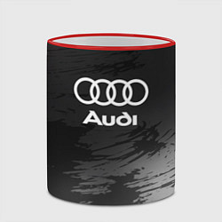 Кружка 3D Audi туман, цвет: 3D-красный кант — фото 2