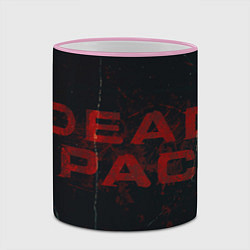 Кружка 3D Dead space art, цвет: 3D-розовый кант — фото 2