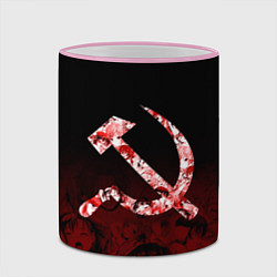 Кружка 3D СССР АХЕГАО USSR AHEGAO, цвет: 3D-розовый кант — фото 2