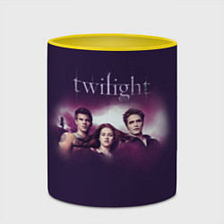 Кружка 3D Персонажи Twilight, цвет: 3D-белый + желтый — фото 2