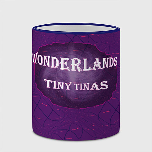 Кружка цветная Tiny Tinas Wonderlands Галактика / 3D-Синий кант – фото 2