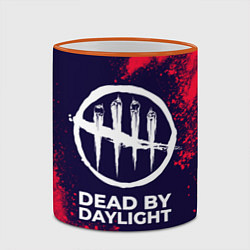 Кружка 3D DEAD BY DAYLIGHT Арт, цвет: 3D-оранжевый кант — фото 2