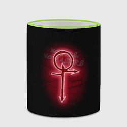 Кружка 3D Vampire: The Masquerade - Bloodhunt Путь Свободы, цвет: 3D-светло-зеленый кант — фото 2