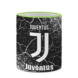 Кружка 3D ЮВЕНТУС Juventus - Арт, цвет: 3D-светло-зеленый кант — фото 2