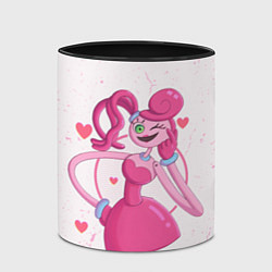 Кружка 3D POPPY PLAYTIME - Mommy long legs - Мамочка длинные, цвет: 3D-белый + черный — фото 2
