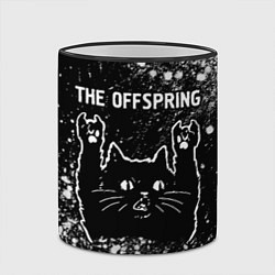 Кружка 3D The Offspring Rock Cat, цвет: 3D-черный кант — фото 2