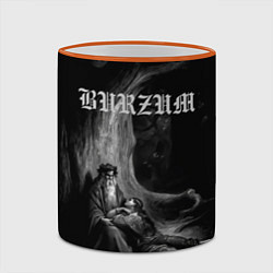 Кружка 3D The Ways of Yore - Burzum, цвет: 3D-оранжевый кант — фото 2