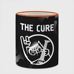 Кружка 3D The Cure КОТ Камуфляж, цвет: 3D-оранжевый кант — фото 2