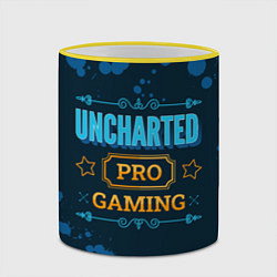 Кружка 3D Uncharted Gaming PRO, цвет: 3D-желтый кант — фото 2
