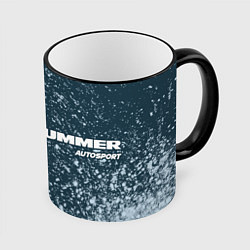 Кружка 3D HUMMER - H2 Autosport Краска, цвет: 3D-черный кант
