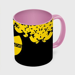 Кружка 3D Wu bats, цвет: 3D-белый + розовый