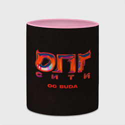 Кружка 3D OG BUDA ОПГ СИТИ, цвет: 3D-белый + розовый — фото 2