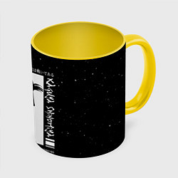 Кружка 3D KAGUYA SHINOMIYA В ЛЮБВИ КАК НА ВОЙНЕ, цвет: 3D-белый + желтый