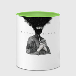 Кружка 3D Royal Blood дебютный альбом, цвет: 3D-белый + светло-зеленый — фото 2