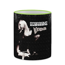 Кружка 3D In Trance - Scorpions, цвет: 3D-светло-зеленый кант — фото 2