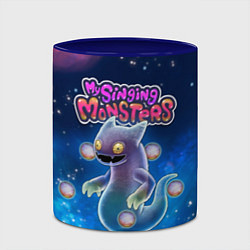 Кружка 3D My Singings monsters ВУЖАС GHAZT, цвет: 3D-белый + синий — фото 2