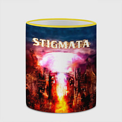 Кружка 3D Stigmata альбом, цвет: 3D-желтый кант — фото 2