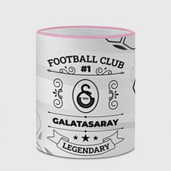 Кружка 3D Galatasaray Football Club Number 1 Legendary, цвет: 3D-розовый кант — фото 2