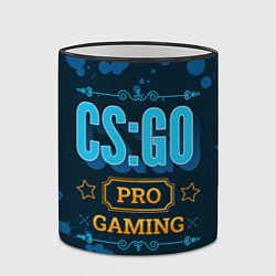 Кружка 3D Игра CS:GO: PRO Gaming, цвет: 3D-черный кант — фото 2