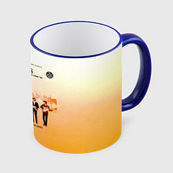 Кружка 3D The Beatles Blackpool And Paris 1964-65, цвет: 3D-синий кант