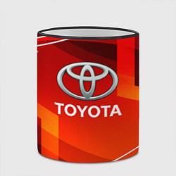 Кружка 3D Toyota Abstraction Sport, цвет: 3D-черный кант — фото 2