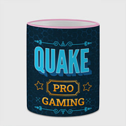 Кружка 3D Игра Quake: pro gaming, цвет: 3D-розовый кант — фото 2