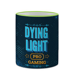Кружка 3D Игра Dying Light: pro gaming, цвет: 3D-светло-зеленый кант — фото 2