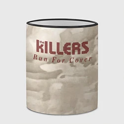 Кружка 3D Run For Cover Workout Mix - The Killers, цвет: 3D-черный кант — фото 2
