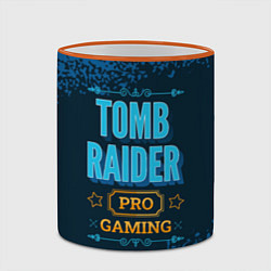 Кружка 3D Игра Tomb Raider: pro gaming, цвет: 3D-оранжевый кант — фото 2