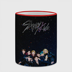 Кружка 3D Stray Kids boy band, цвет: 3D-красный кант — фото 2