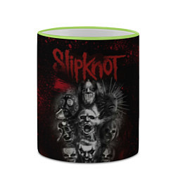 Кружка 3D Slipknot dark red, цвет: 3D-светло-зеленый кант — фото 2