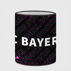 Кружка 3D Bayern pro football: надпись и символ, цвет: 3D-черный кант — фото 2