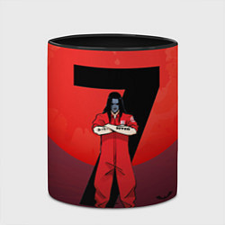 Кружка 3D Седьмой - Slipknot, цвет: 3D-белый + черный — фото 2
