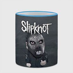 Кружка 3D Dark Slipknot, цвет: 3D-небесно-голубой кант — фото 2
