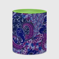 Кружка 3D Морской кролик, цвет: 3D-белый + светло-зеленый — фото 2