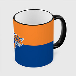 Кружка 3D Нью-Йорк Никс НБА, цвет: 3D-черный кант