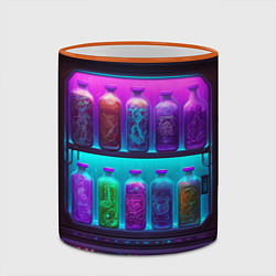 Кружка 3D Волшебный бар, цвет: 3D-оранжевый кант — фото 2