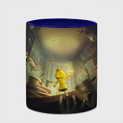 Кружка 3D Little Nightmares игра, цвет: 3D-белый + синий — фото 2