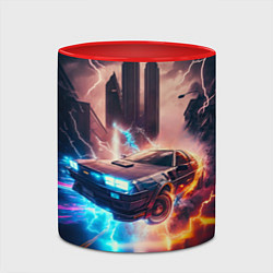 Кружка 3D Хочу Back to The Home, цвет: 3D-белый + красный — фото 2
