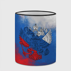 Кружка 3D Триколор градиент, цвет: 3D-черный кант — фото 2