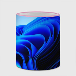 Кружка 3D Win 11 заставка, цвет: 3D-розовый кант — фото 2