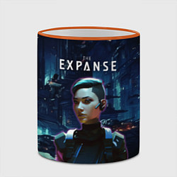 Кружка 3D The expanse - a telltale series, цвет: 3D-оранжевый кант — фото 2