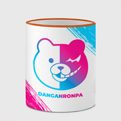 Кружка 3D Danganronpa neon gradient style, цвет: 3D-оранжевый кант — фото 2